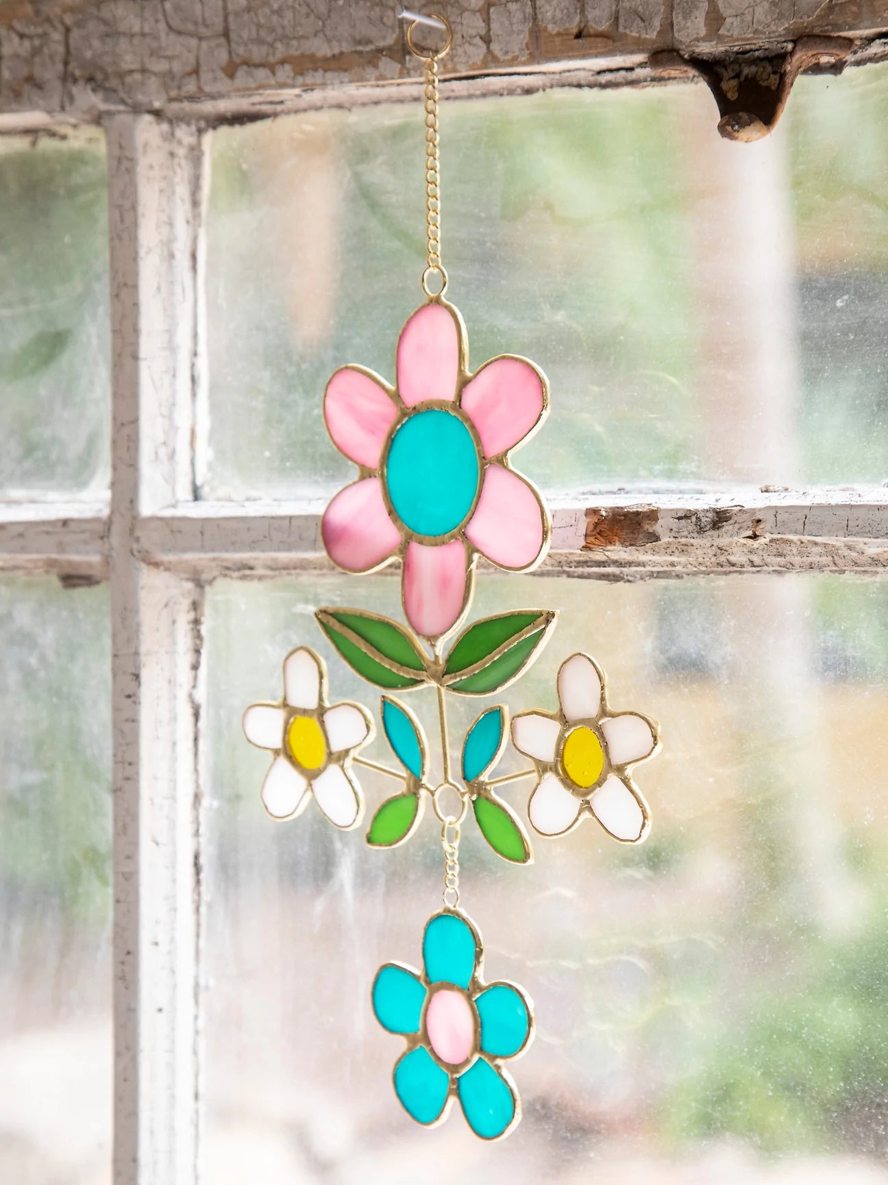 Stained Glass Flower