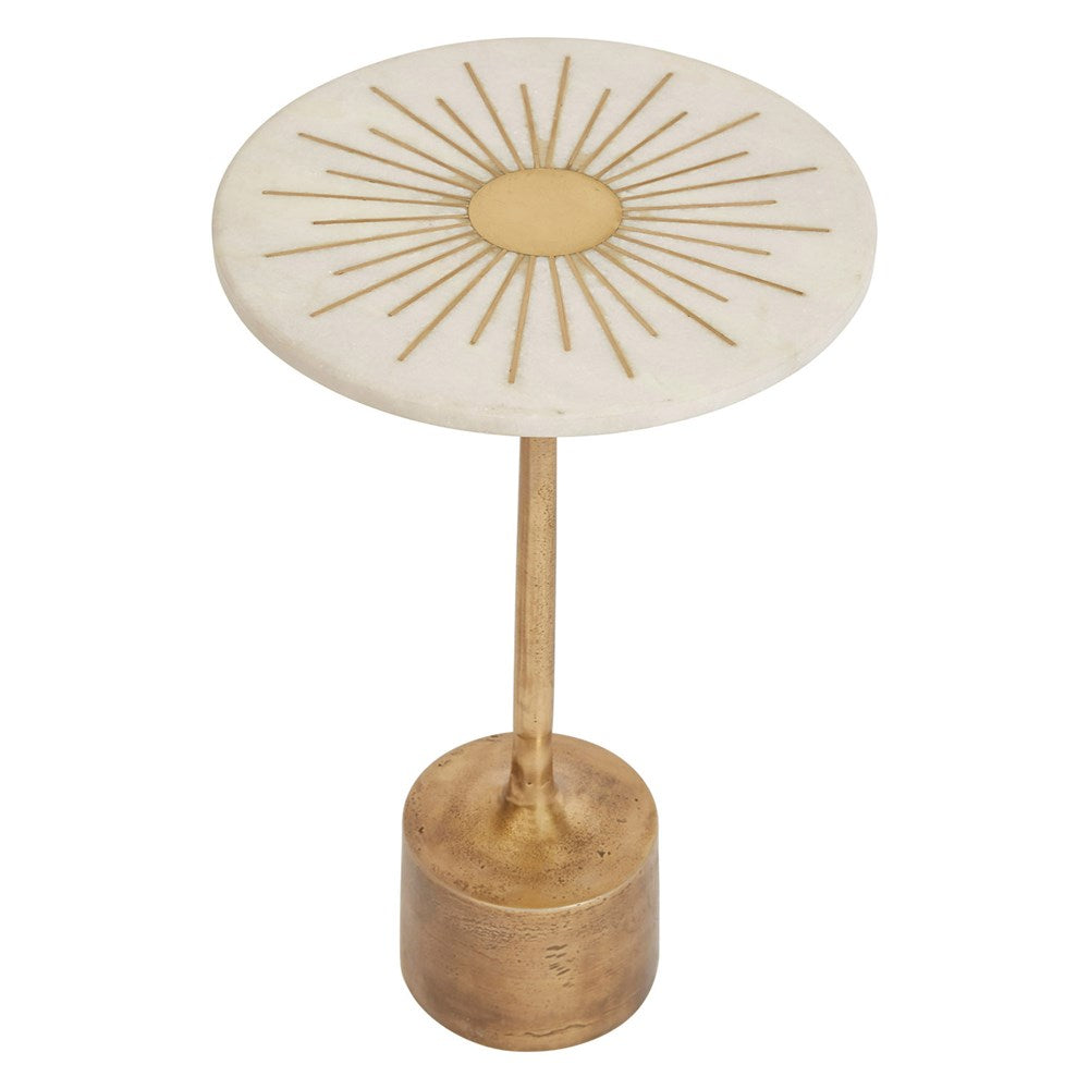 Metal Sunburst Top Table – Kennedy Sue Gift & Home