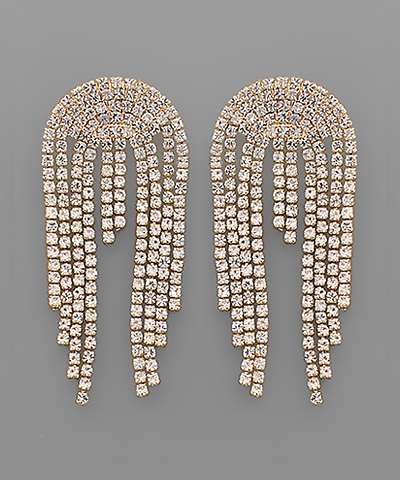 Fringed Arch Earrings