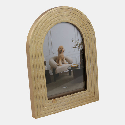 Gold Arch Photo Frame