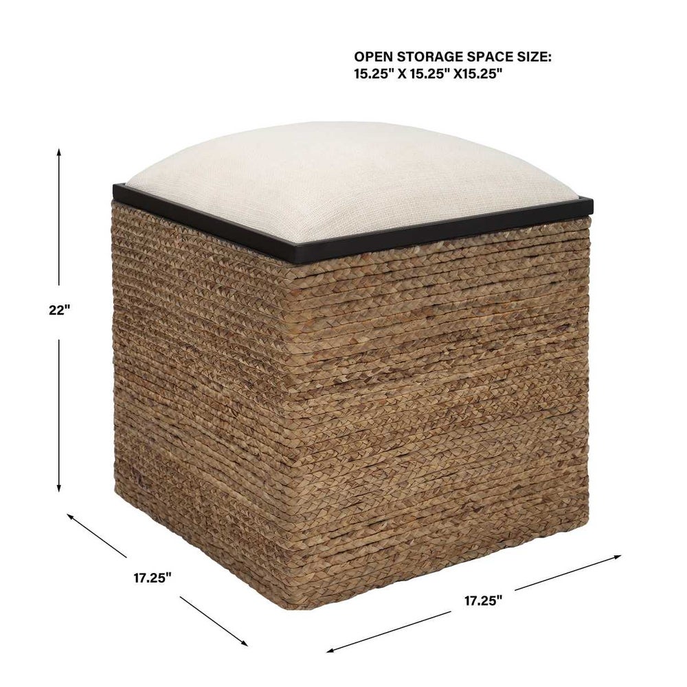 Island Ottoman, Square