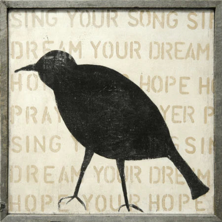 Bird Silhouette Art Print