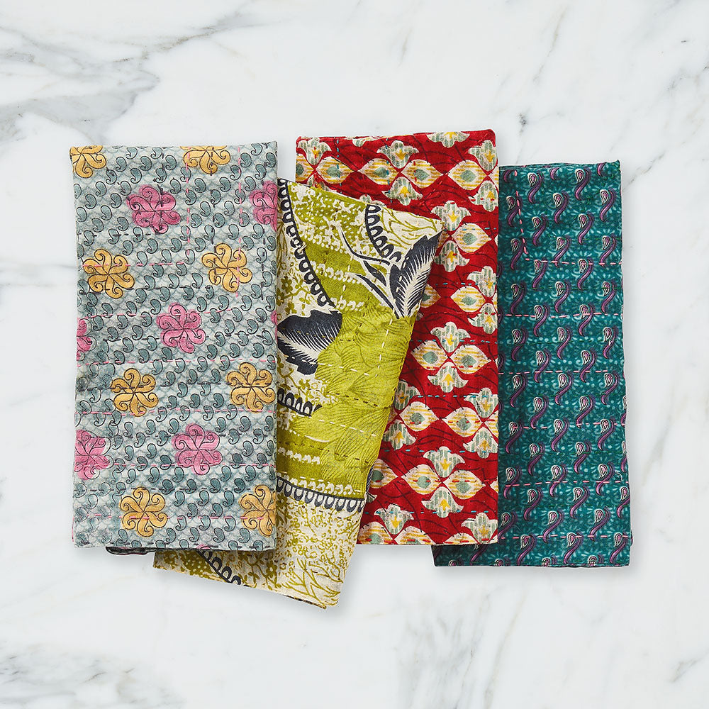 Kantha Napkins