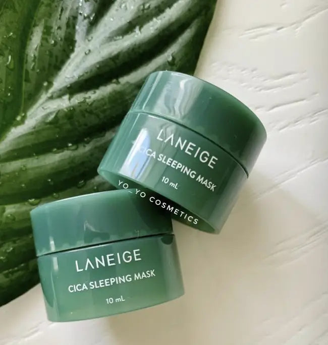 LANEIGE Mini Cica Sleeping Mask Hypoallergenic Lotion