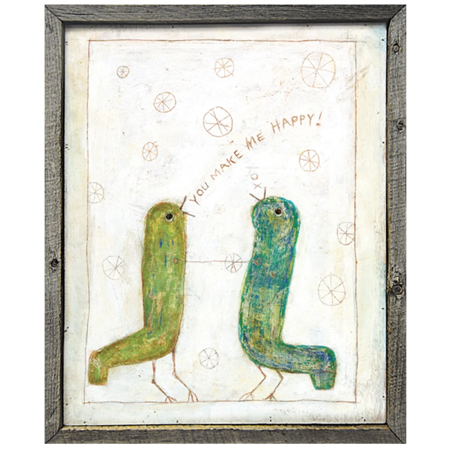 Happy Birds Art Print