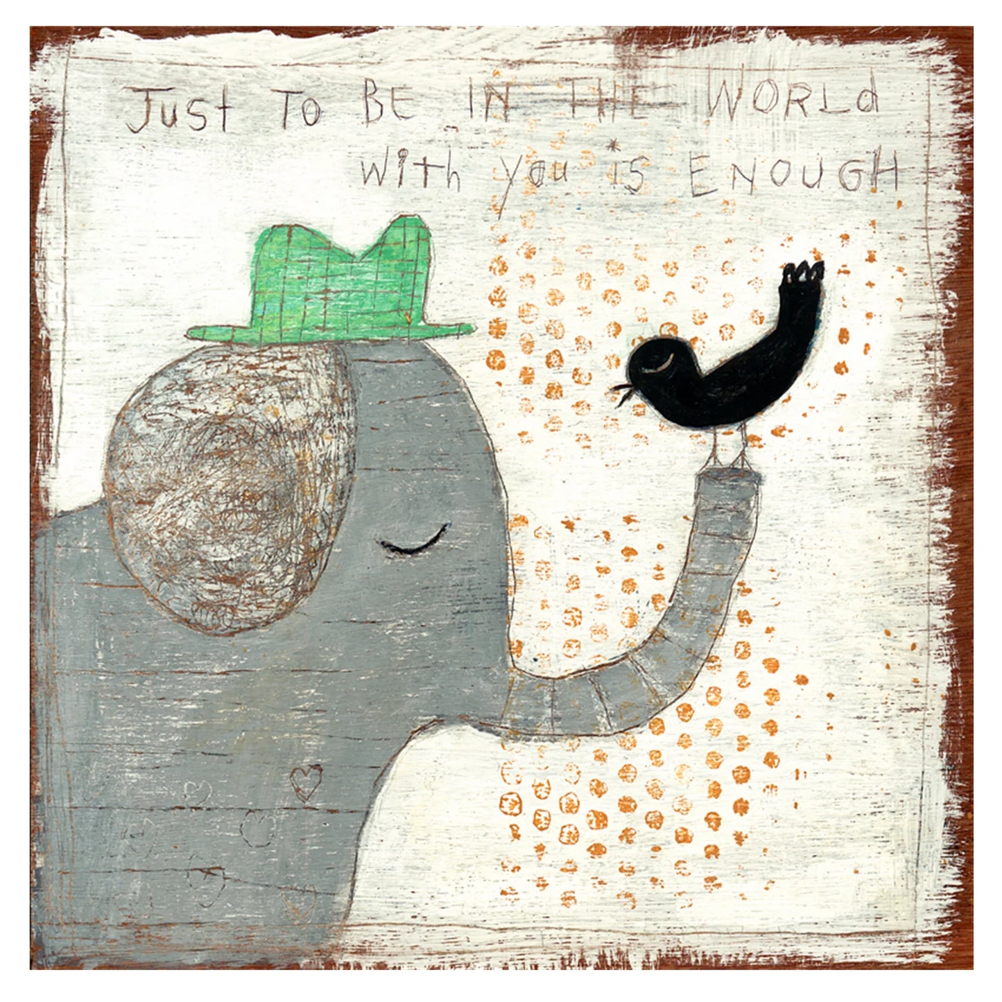 In the World With You Art Print