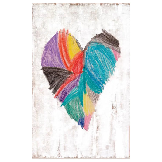 Luella's Heart Art Print