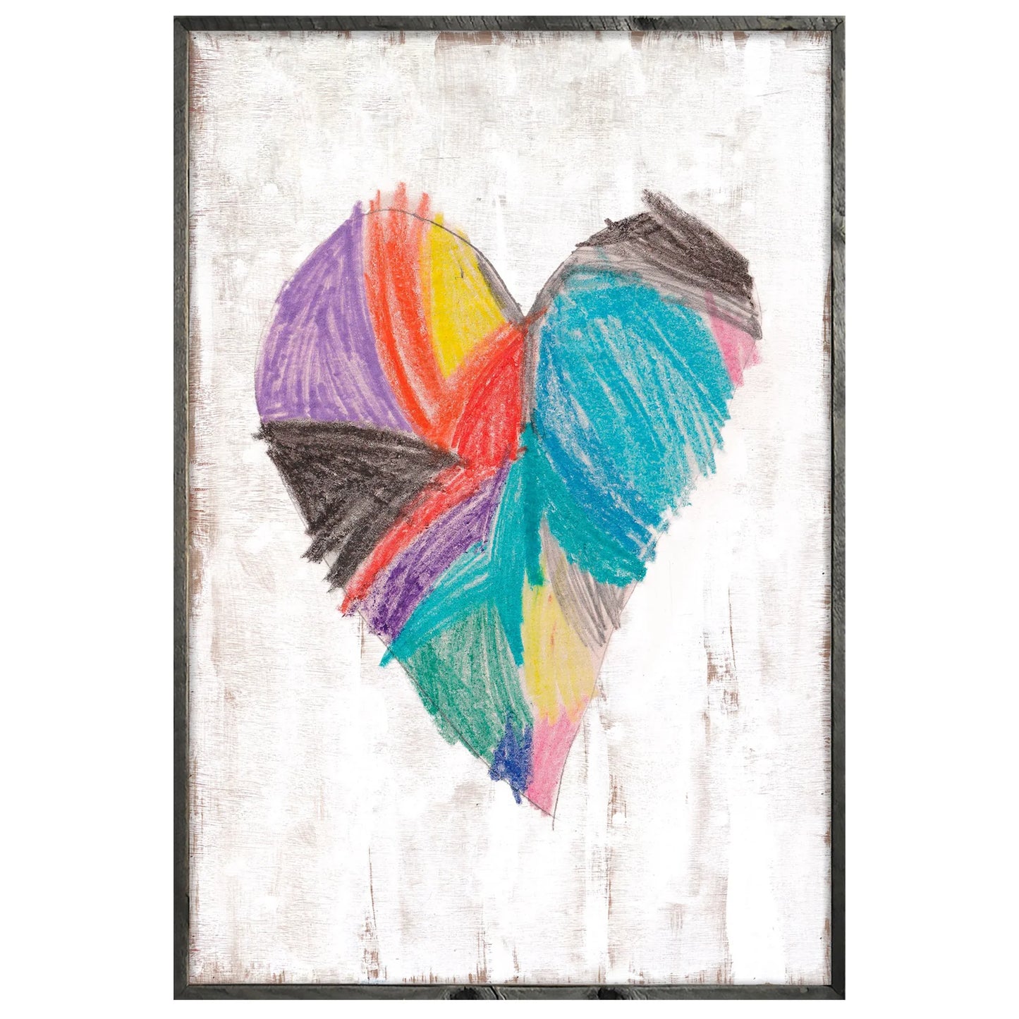 Luella's Heart Art Print