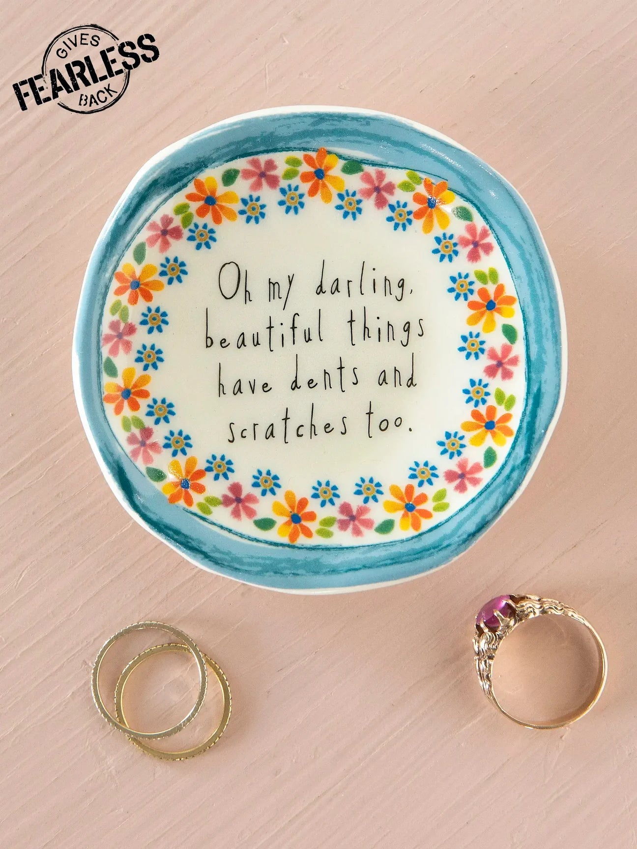 Fearless Trinket Dish - Oh My Darling