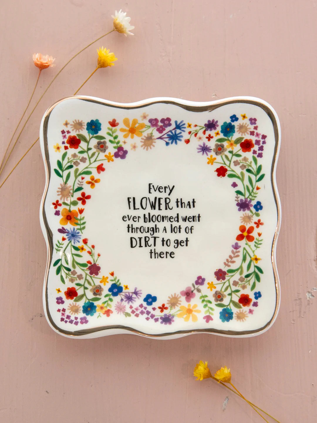 Every Flower Monterey Trinket Dish