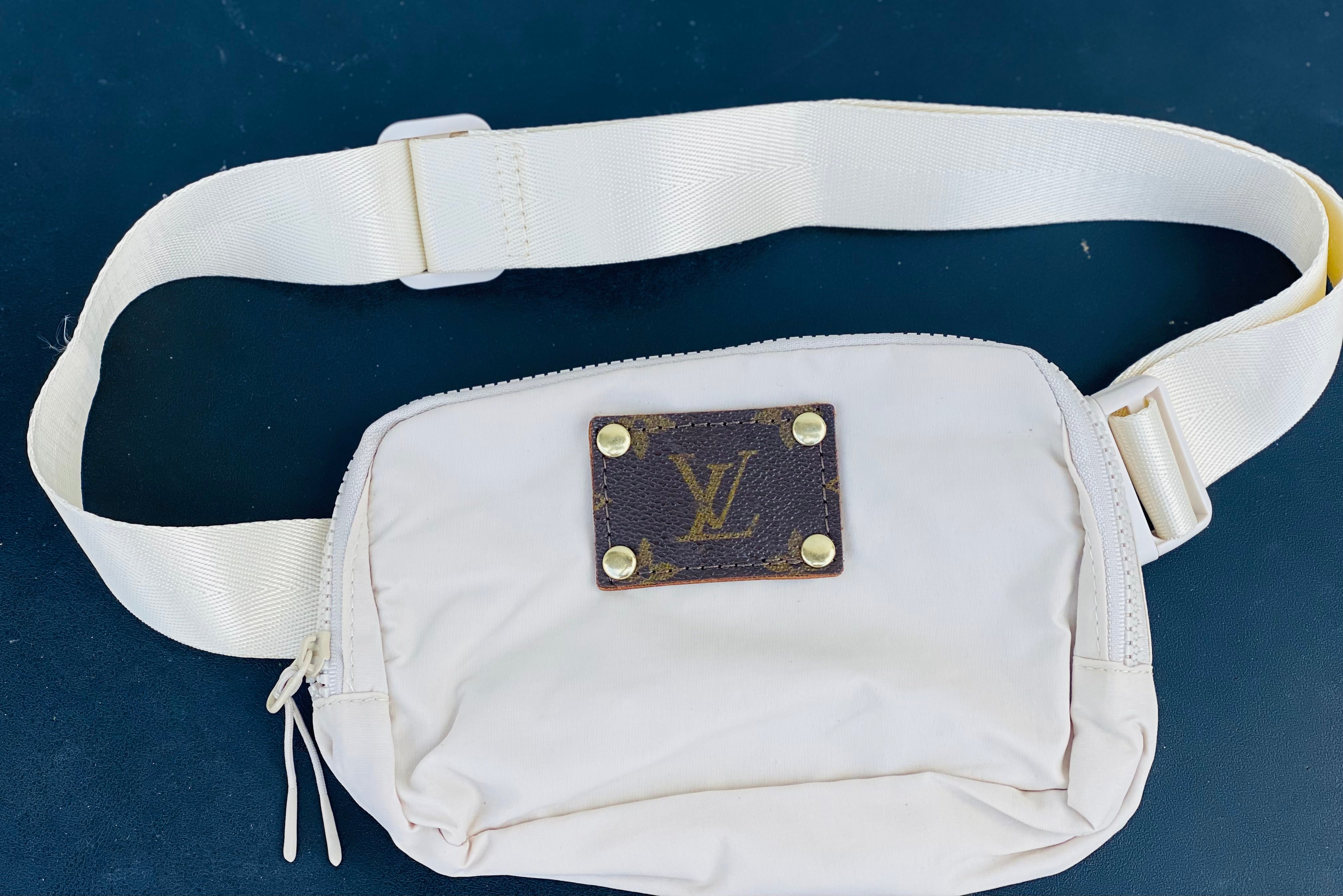 LV Nylon Belt Sling Bag