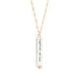 Do So Much Quote Necklace