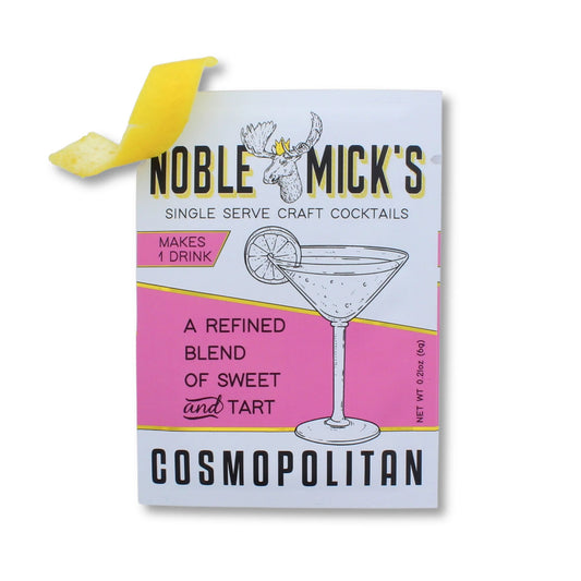 NobleMicks Single Serve Cocktail Mix - Cosmopolitan