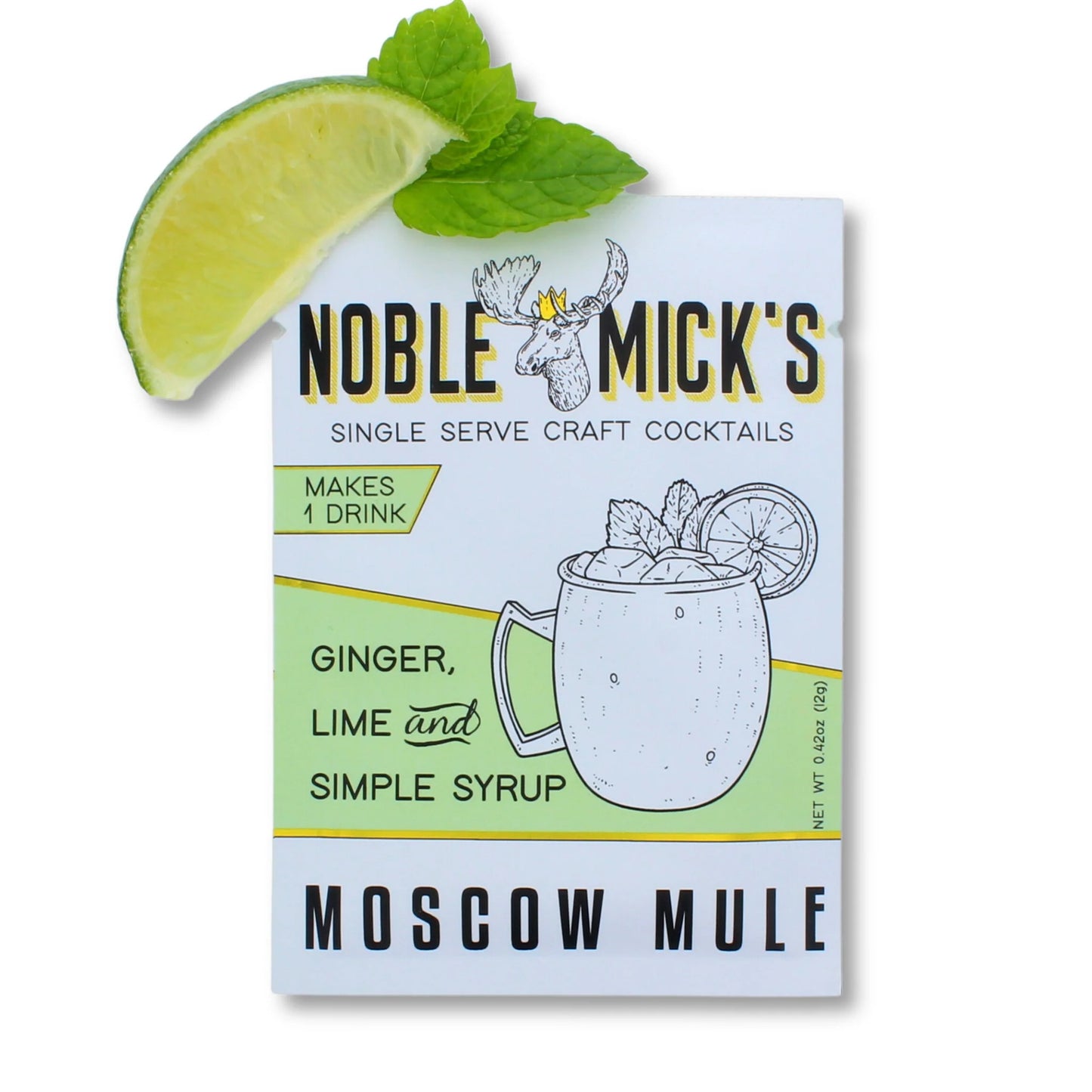 NobleMicks Single Serve Cocktail Mix - Moscow Mule