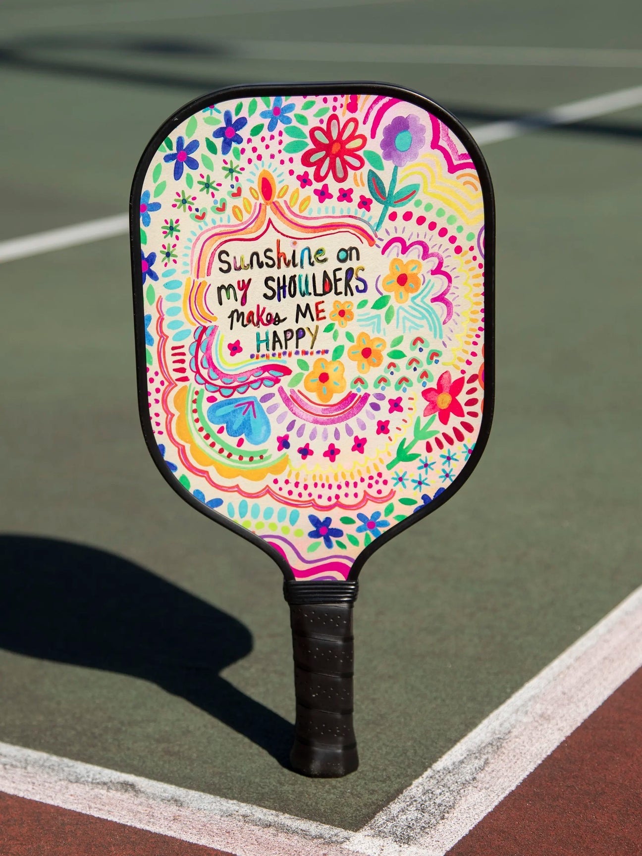 Pickleball Paddle - Sunshine On My Shoulders