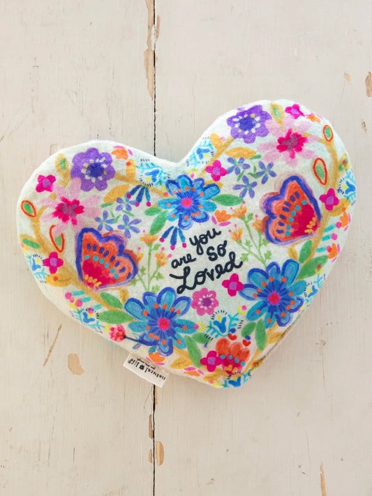 Shaped Weighted Eye Mask - You Are So Loved Heart