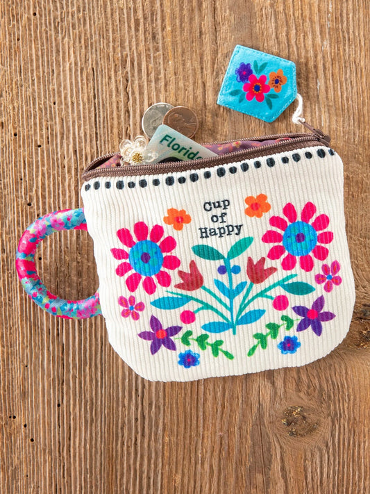 Cup of Happy Zippered Pouch