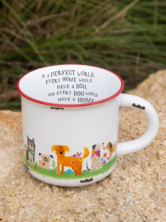 Camp Coffee Mug - Every Home Has A Dog