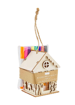 DIY Gingerbread House Ornament Kit