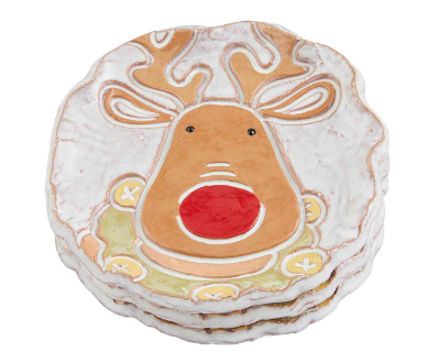 Christmas Tidbit Plates