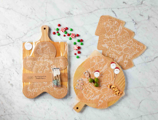 Christmas Board & Cheese Paper Sets