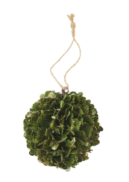 Ball Boxwood Ornament