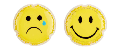 Happy & Sad Face Ouch Pouches