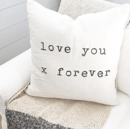 Love You Forever Pillow