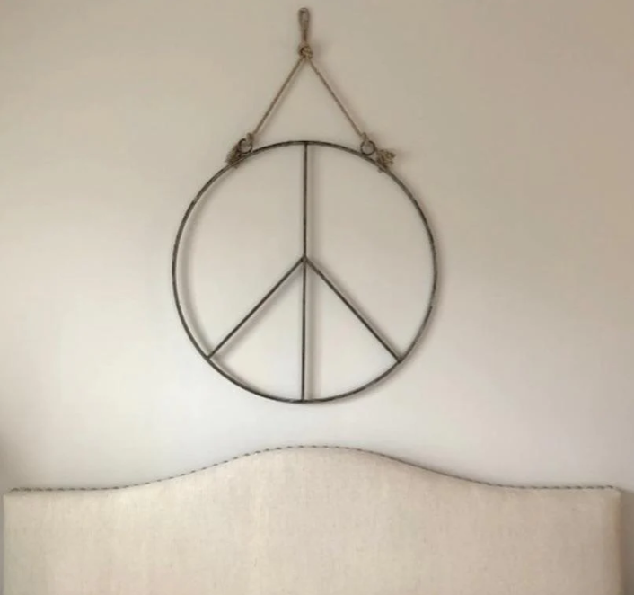 Jute Peace Sign – Kennedy Sue Gift & Home