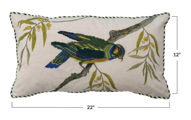 Parakeet Pillow