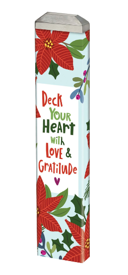 Deck Your Heart 13" Mini Art Pole