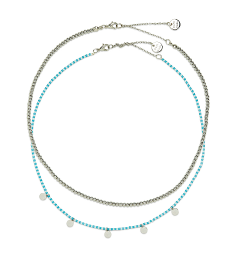 Pura Vida Cabana Stretch Bracelet - Silver