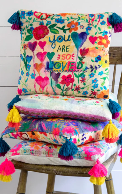 Cozy Throw Pillow - You Are So Loved