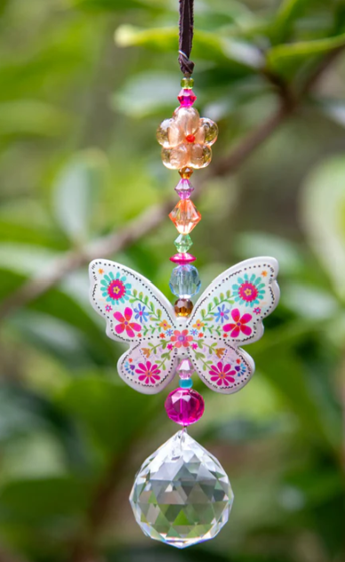 Sun Catcher Car Charm - Butterfly