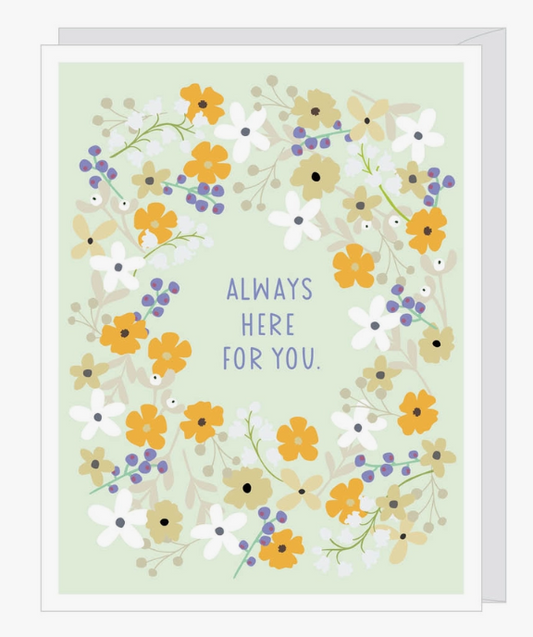 Here For You Sympathy Card