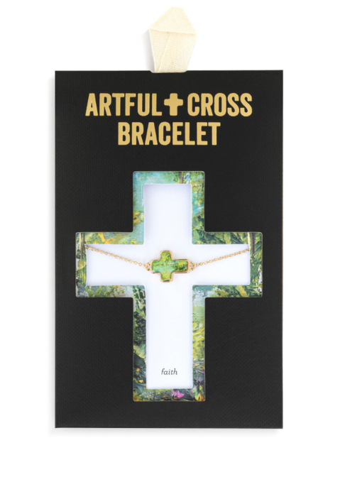 Artful Cross Bracelet - Faith