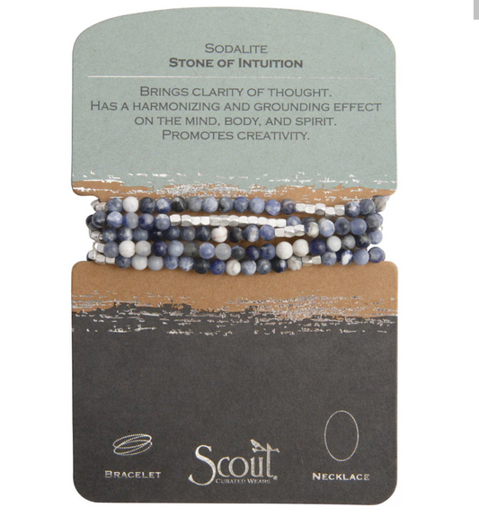 Scout Wrap - Sodalite - Stone of Intuition