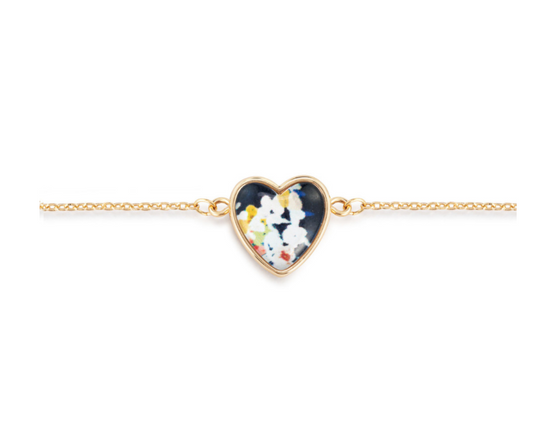 Art Heart Bracelet - Mom, I Love You