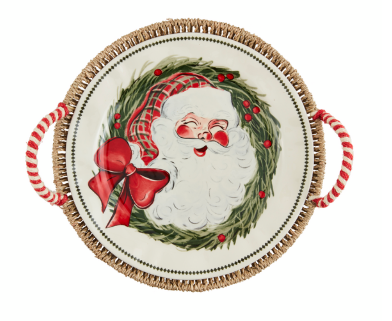 Santa Platter & Basket Set