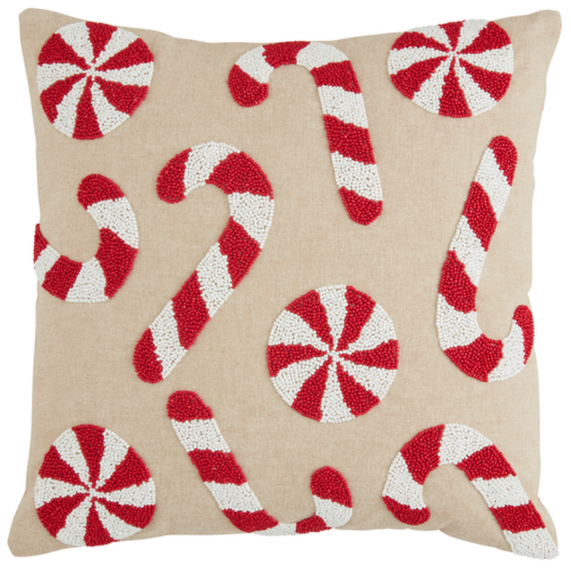 Christmas Beaded Pillows