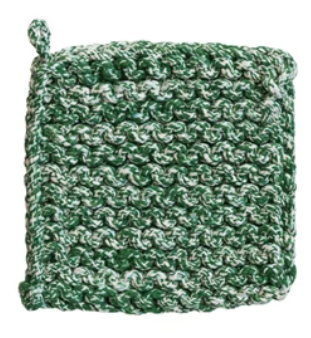 Melange Cotton Crocheted Pot Holder