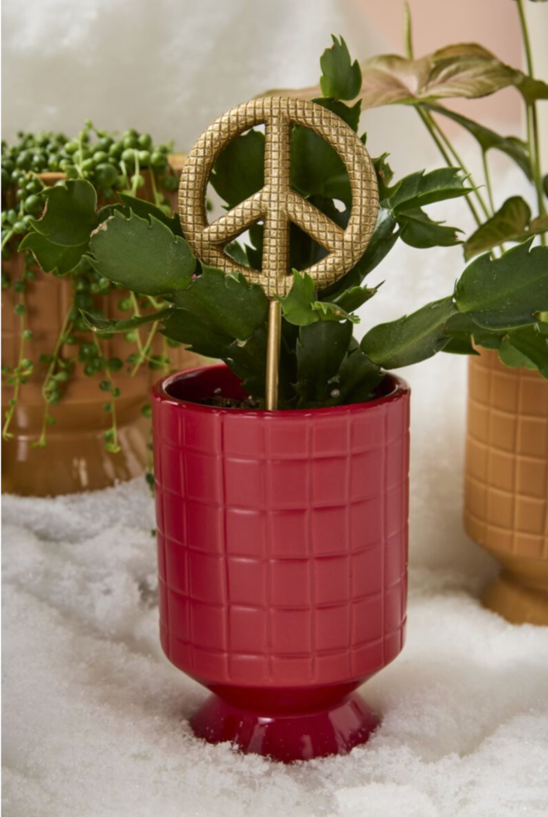 Glitzy Plant Peace Stake