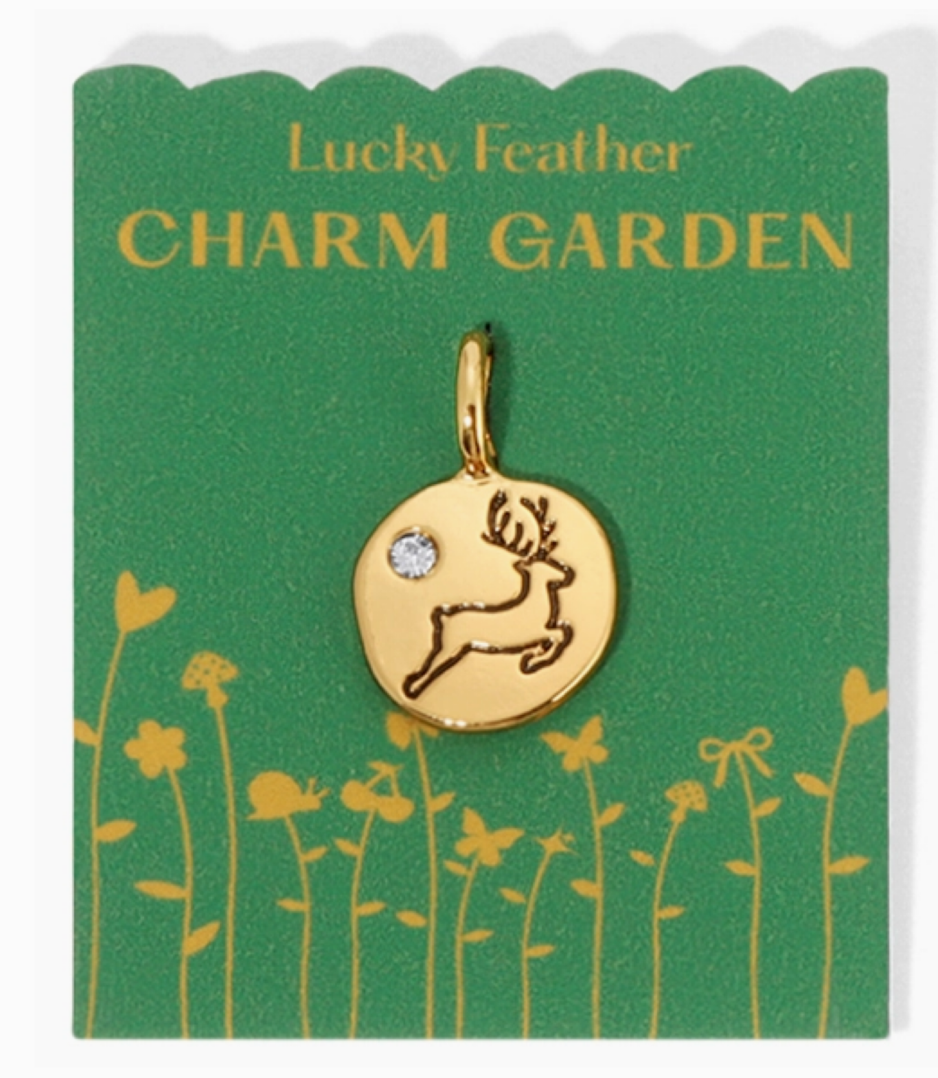 Charm Garden Holiday - Reindeer Charm