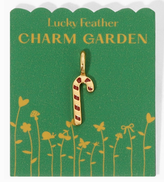 Charm Garden Holiday - Candy Cane Charm