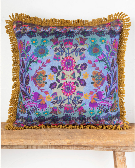 Bungalow Pillow - Border Folk Garden