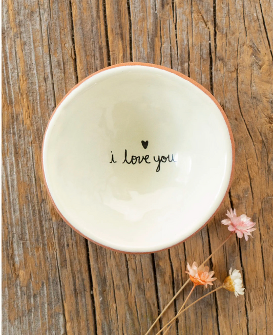 Tiny Trinket Dish - I Love You