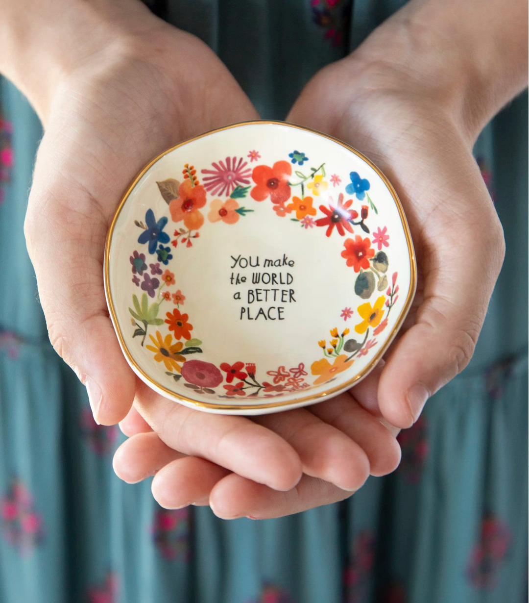 World Better Perfect Little Trinket Bowl