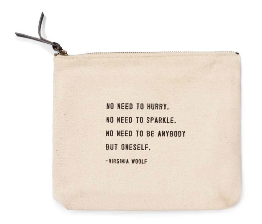 Virginia Woolf Canvas Bag