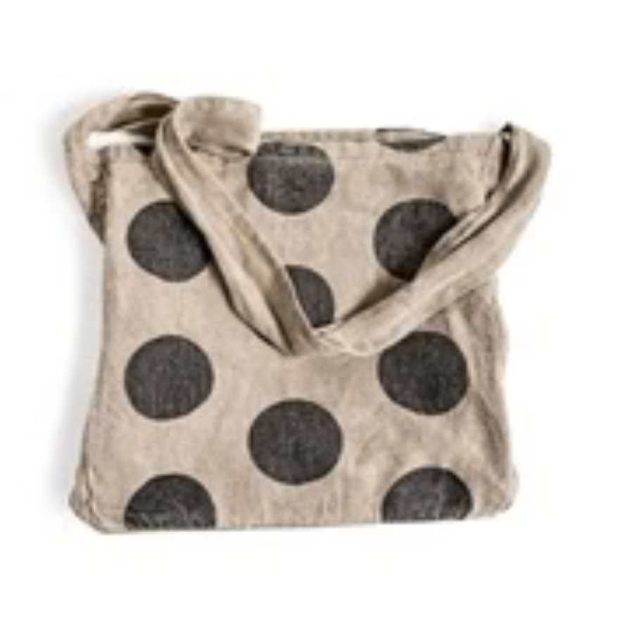 Polka Dot Messenger Bag