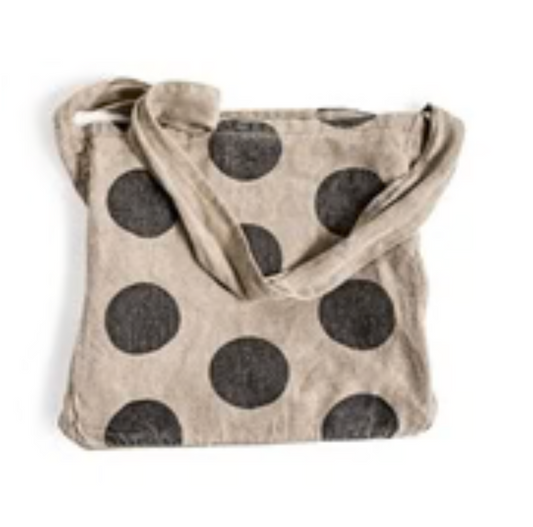 Polka Dot Messenger Bag